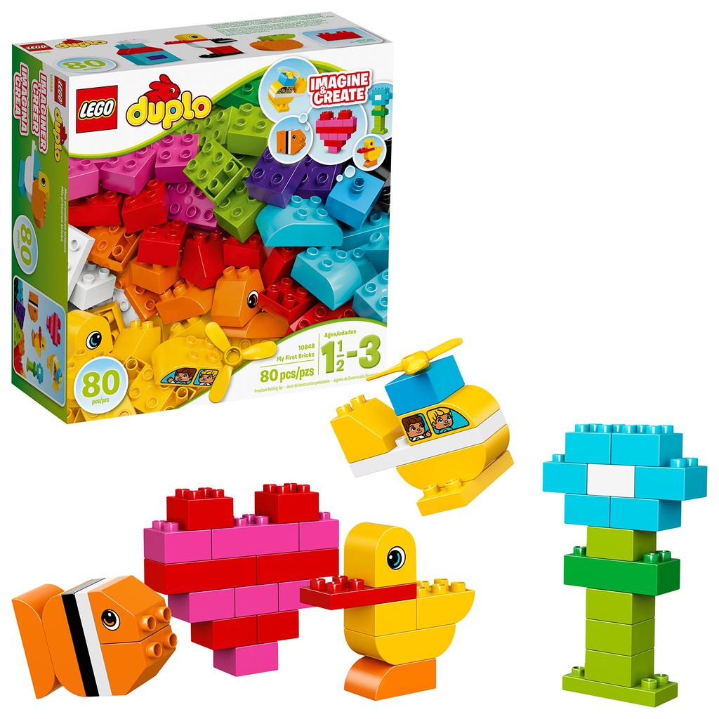 Lego Duplo Мои первые кубики 10848 Первый набор