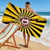 Dynamo Dresden Print Beach Towel, Large Soft Quick Dry Towel for Beach Camping Swimming