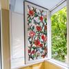 Цветочная статическая оконная наклейка, декоративная, практичная, простая в использовании пленка-наклейка для