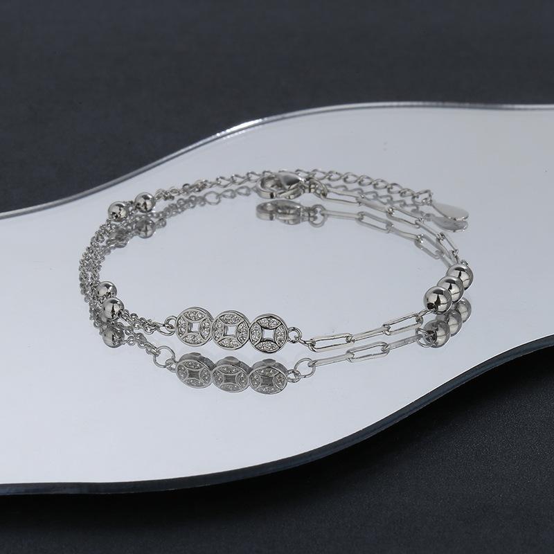 Браслет Lindon, ювелирные изделия, геометрические бусины, браслеты-цепочки, модный тонкий свадебный подарок для женщин и подруг