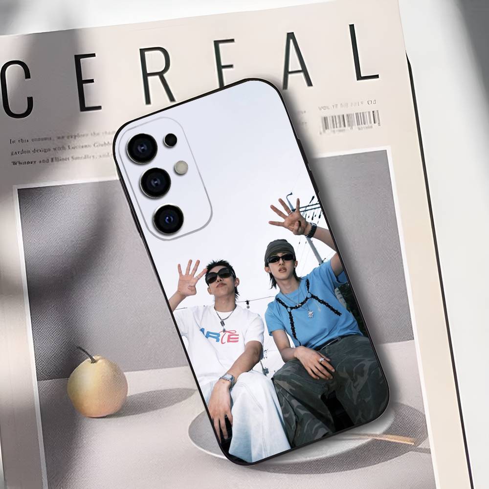 Woojin LNGSHOT Jung Woo Jin Phone Case For Samsung S25,S24,S21,S22,S23,S30,Ultra,S20,Plus,Fe,Lite,Soft Black Cover