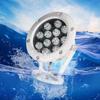 Светодиодные подводные светильники из нержавеющей стали 24 В Водонепроницаемый цветной светодиодный светильник для бассейна Сценический прожектор для рыбного пруда