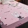 2025 Waterproof Bed Sheet Fitted Sheet Waterproof Quilted Mattress Cover Single Double King Size Bedspread Bed Cover No Pillowcase