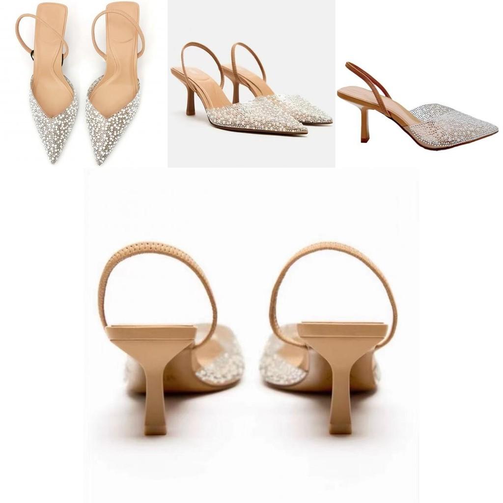 Heeled Sandals With Pearl Embellishments For Summer Wear