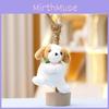 Dog Cat Bear Plush Toy Keychain Backpack Decorations Pendant Gift Doll Cartoon