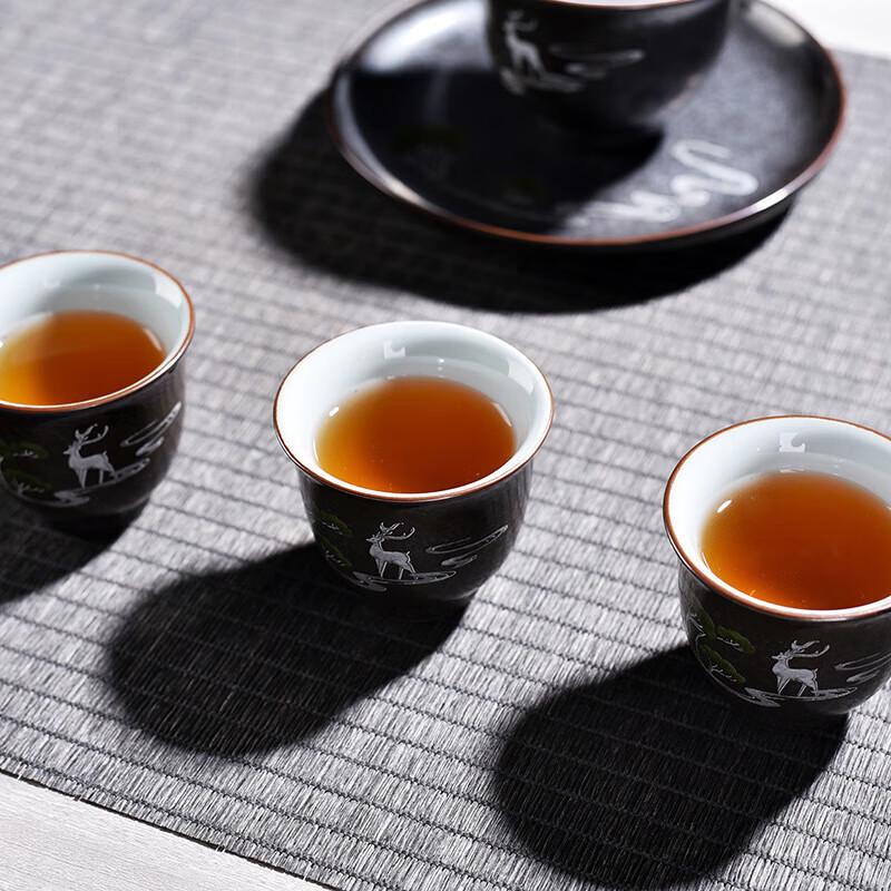 Chaxun Light Luxury Chinese Ceramic Tea Set