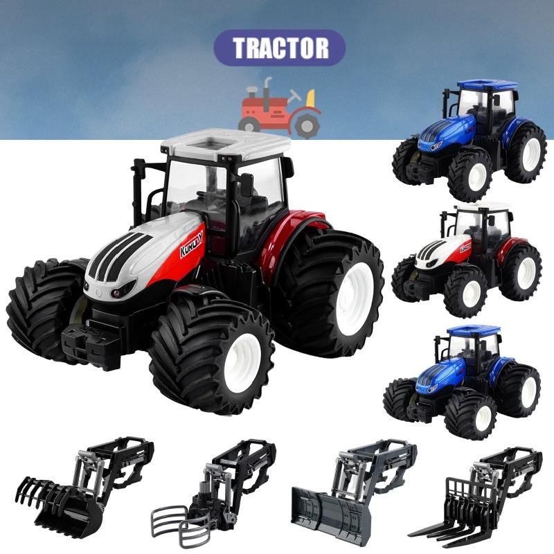 2.4g Сплав Rc Фермерский Инженерный Трактор Игрушка Для Детей 4-6 Лет