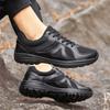 Мужские черные кроссовки для фитнеса и бега 2025 года – Нескользящие, износостойкие, спортивные кроссовки с мягкой подошвой
