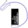 Case with Lanyard Necklace - BOOLING - for Samsung S20 Ultra - TPU - Shockproof - Purple