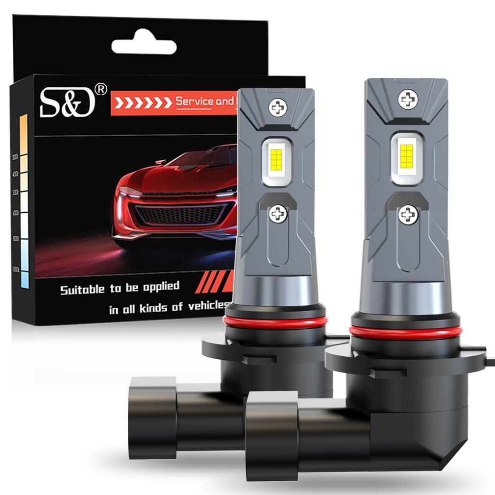 2 шт. 20000LM H7 H11 светодиодные лампы для фар H8 9005 HB3 9006 HB4 Canbus автомобильные противотуманные фары 40 Вт безвентиляторные светодиодные лампы для автоматического дальнего света 12 В 6000 К Plug&Play