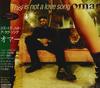 CD OMAR - Это не песня о любви BVCP6059 BMG 1997 Япония Танцевальная и электронная музыка Б/у
