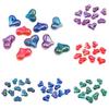 Creative UV Colorfast Pendants DIY Jewelry Accessories Love Heart Loose Beads for Bracelet Necklace Making Color Plated Big Fart Peach Heart Beads