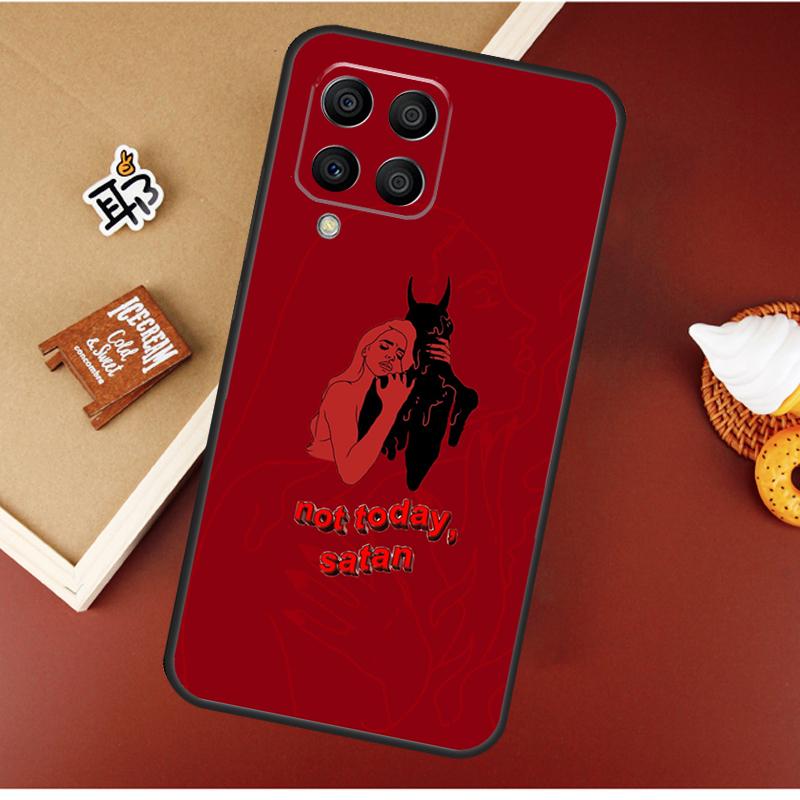 Эстетичный Дьявол Женщина Плохая Девочка Для Samsung Galaxy M31 M51 M21 M11 M20 M13 M33 M53 M52 M32 M12 M14 M34 M54 M55 M15 Чехол