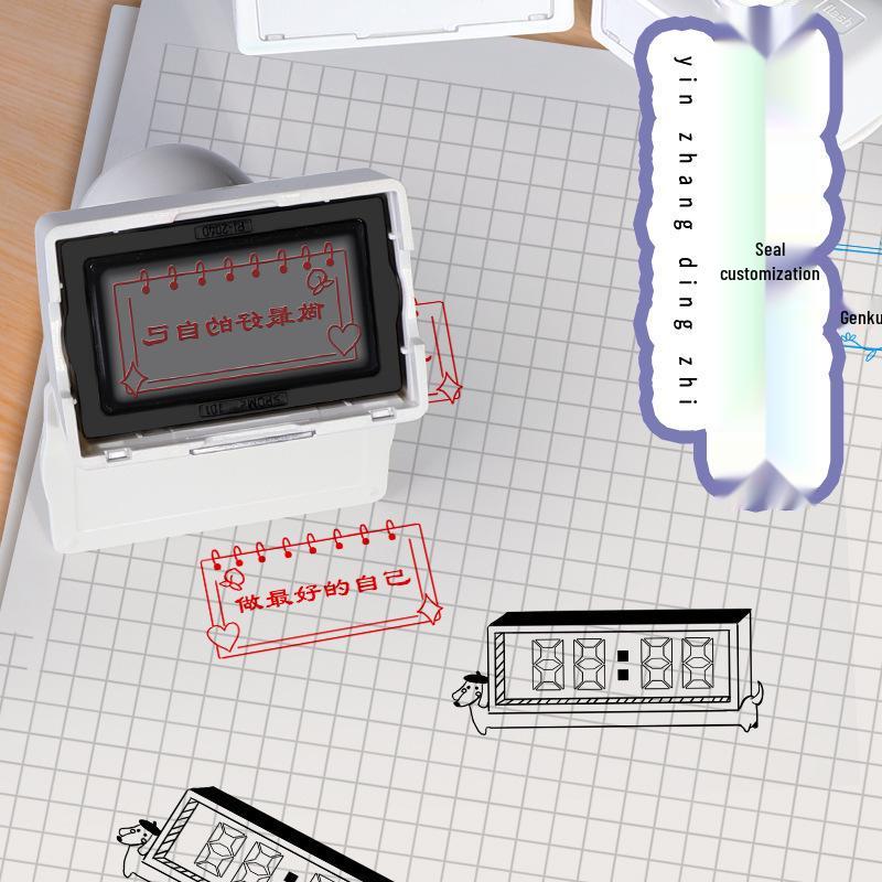 Штамп с индивидуальным логотипом цветочного магазина - Дизайн печати, узоры для DIY (Круглый и Прямоугольный)