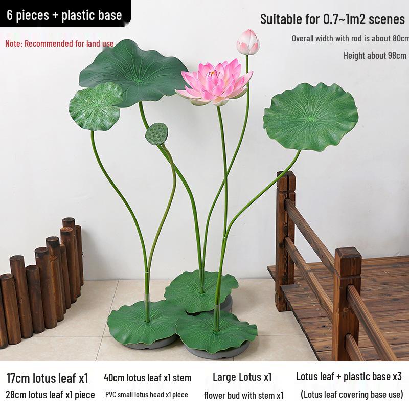 Танцевальные реквизиты «Цветок лотоса и лист лотоса» из ЭВА для декорации сценического оформления пруда