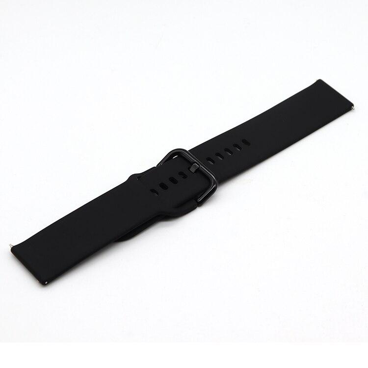 Silicone Sports Strap, Suitable for Samsung Galaxy Watch Active 2 Active 3 Gear S2 Strap Bracelet, Suitable for Huami Amazfit Bip
