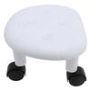 Low Rolling Stool with Wheels Ergonomic Heavy Duty Short Rolling Seat for Bedroom Living Room