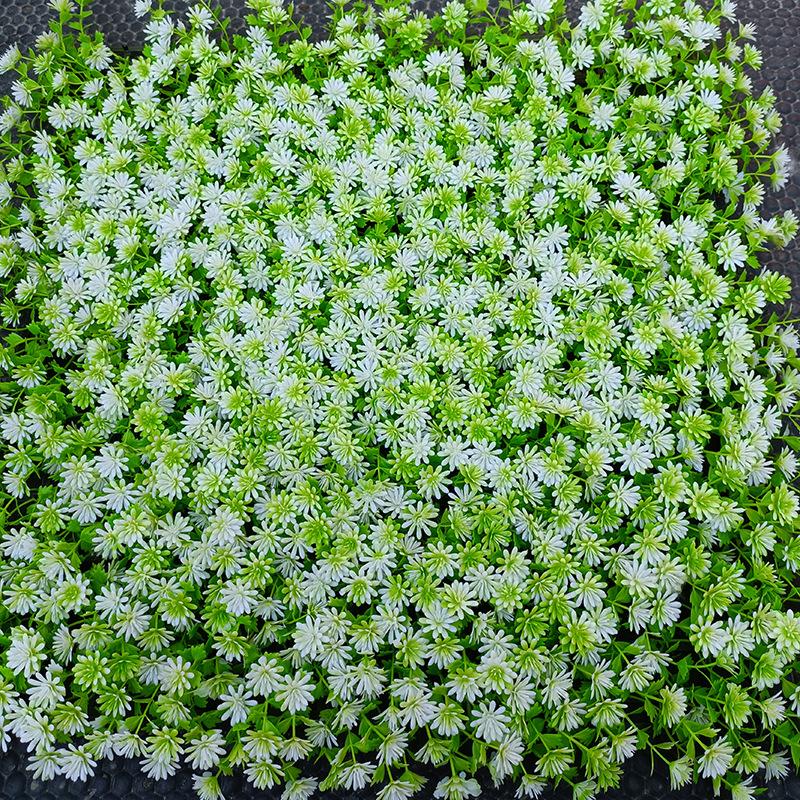 Simulation Green Sculpture Plant Wall, Outdoor Sunscreen, Sunflower Lawn, Garden Landscape Decoration Modeling Background Wall