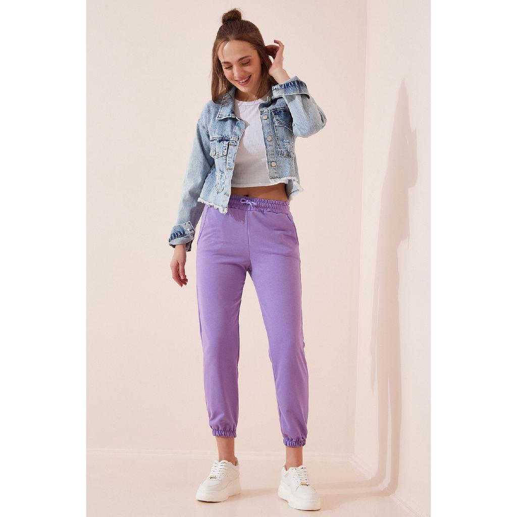 Women's Gray Pocket Sweatpants Cr00327