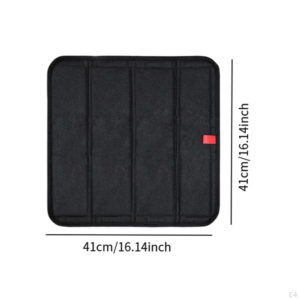 RV Door Window Shade 41x41 Installation Insulator Foldable Blackout Accessories