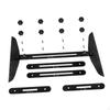 Stair Tread Template Tool Gauge Set Black Easily Operate Measuring for Many Types