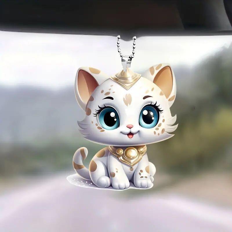 Acrylic Animal Attractive Hanging Charm For Colorful And Fun Car Enhancement Interior