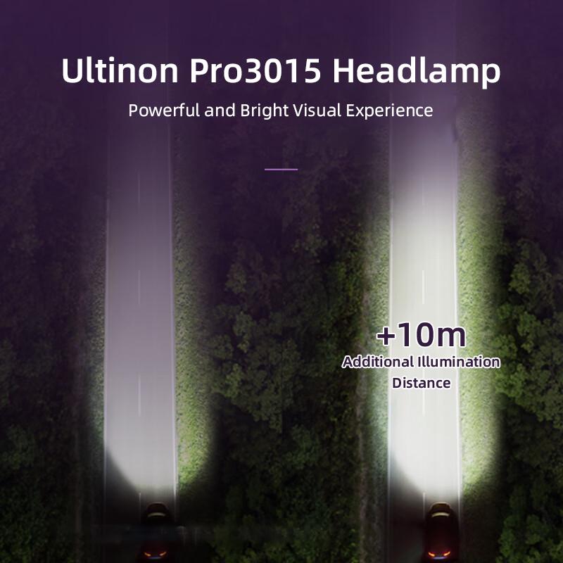 Philips Ultinon Pro3015 Автомобильный светодиодный налобный фонарь H1/H4/H7/HIR2/H11/HB3/4 люмен (за пару):1700ЛМ