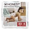 Clean Conscious Diapers™, Size 4, 22-37 Lbs, Tie Dye, 23-Count Diapers