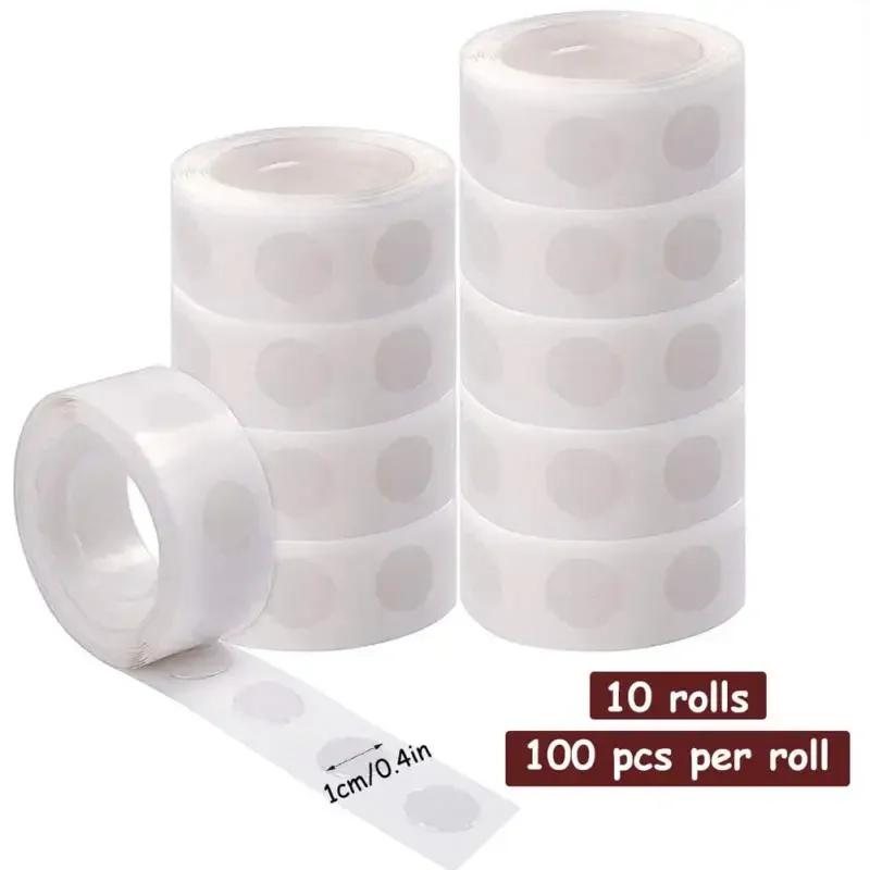 1/3/5Roll Double Sided Clear Sticky Point Tape Balloon Glue Dot Adhesive Stickers Balloons Pump Birthday Wedding Party Decor