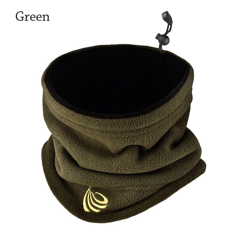 Outdoor Camping Face Cover Ski Tube Scarf Cold-proof Collar Fleece Neck Gaiter Half Face Mask