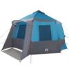 Cabin Tent 12 Person Blue and Grey 405 x 405 x 273 cm