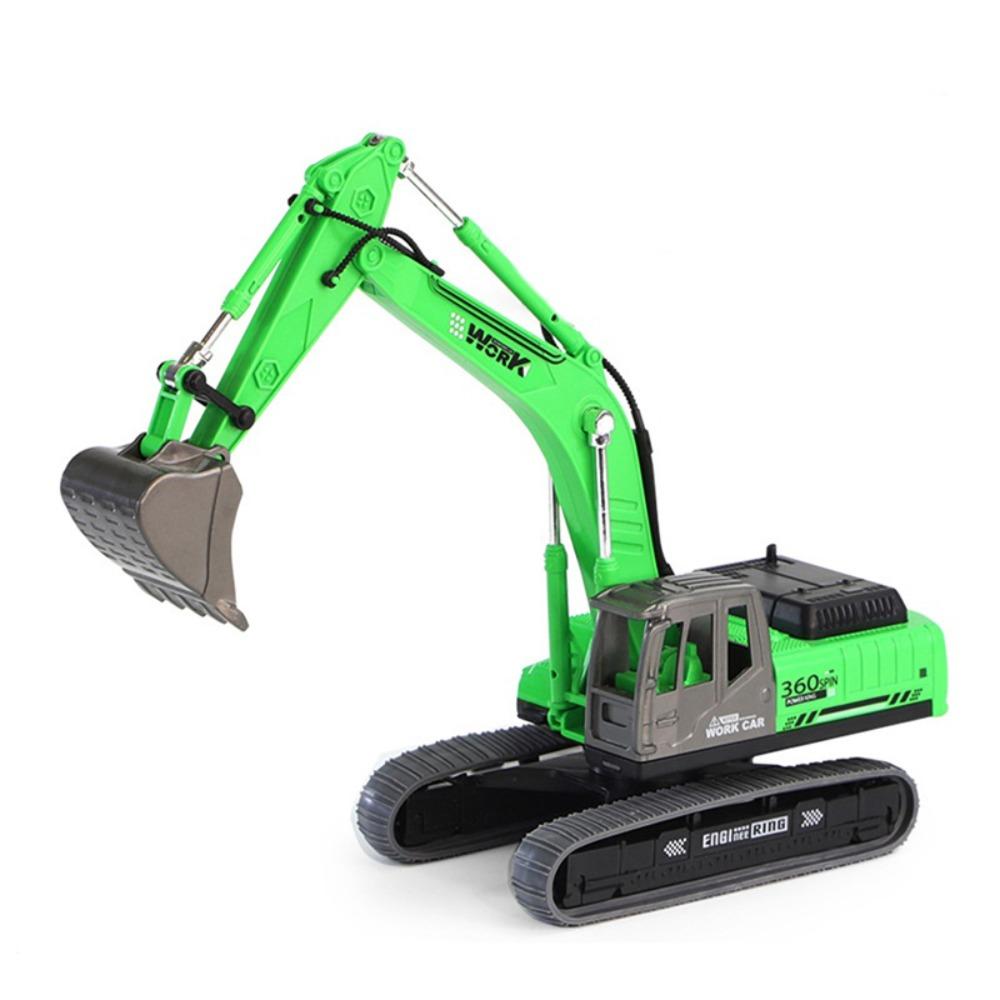 Flexible Joints Excavator Model Toy Rotatable Construction Vehicle Model  Collection
