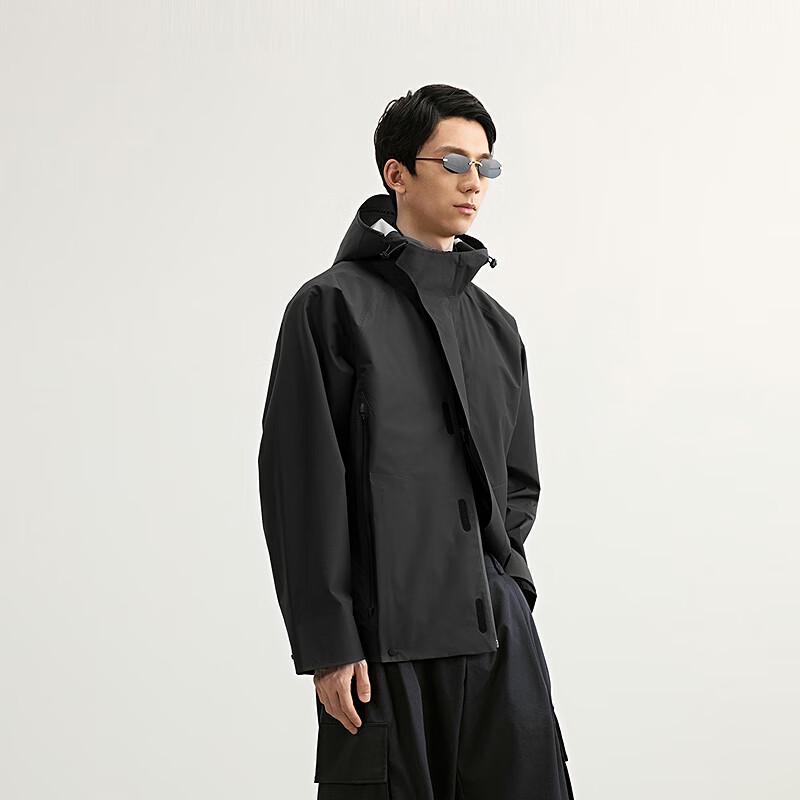 CROQUIS Men's 2025 Spring Hooded Loose Jacket