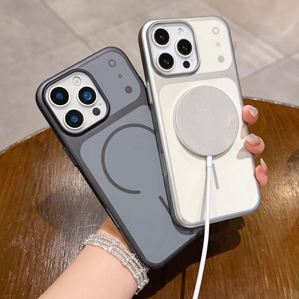 Магнитный защитный чехол для iPhone 17 Pro Max (мягкий и жесткий), совместим с Apple 16
