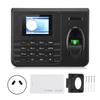 Attendance Machine Time Clock 2.4in Color Screen Biometrics Fingerprint Password Check In Out