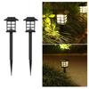 2 Pack Solar Pathway Light Outdoor Solar Lamp Waterproof Landscape Lighting for Garden Yard Patio Walkway Driveway Camping Decor