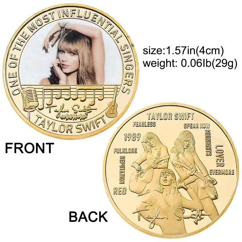 Commemorative coins, gold banknotes, commemorative banknotes, die cast metal coins, badges, gifts, celebrity merchandise