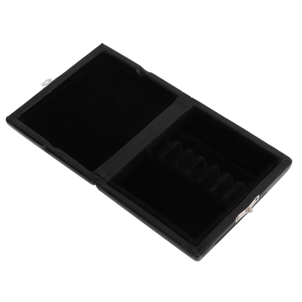Reed Case Holder PU Leather Storage Box for 6 Reeds Oboe Musical Instrument Accessories
