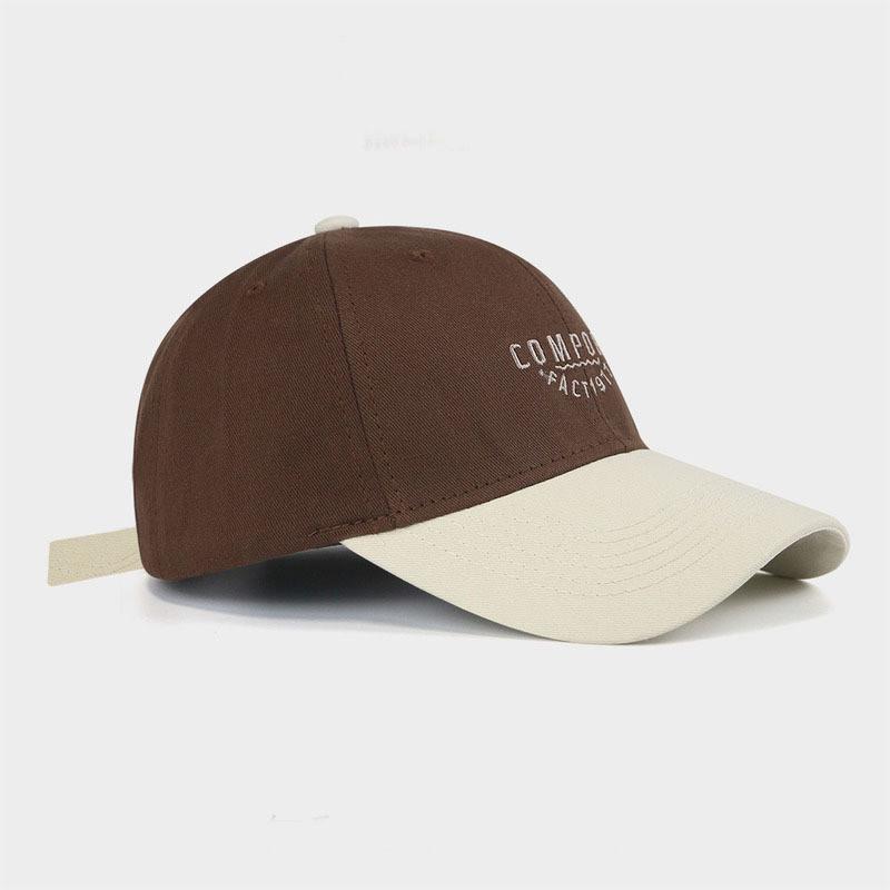 Cotton Baseball Cap For Women Men With Wide Brim Sun Protection Summer Casual Fashion