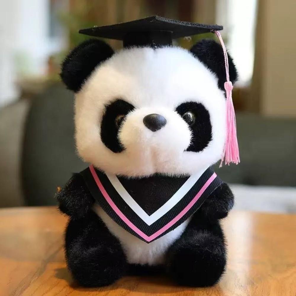 Panda Graduate Plush Dolls Stuffed Graduation Panda Plush Toy Kawaii Graduation Gift Kids Gift