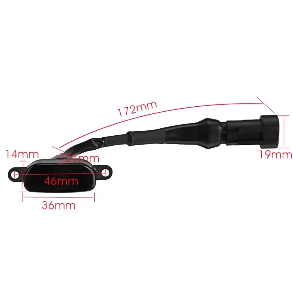 1x Автомобильная светодиодная решетка, универсальная передняя янтарная решетка, освещение для Ford F-150 F150 2010-2018, предупреждающая противотуманная фара для бездорожья, дымчатая линза