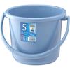 Risu Berg Bucket, Round, Blue, 5L, Made In Japan, 5SB