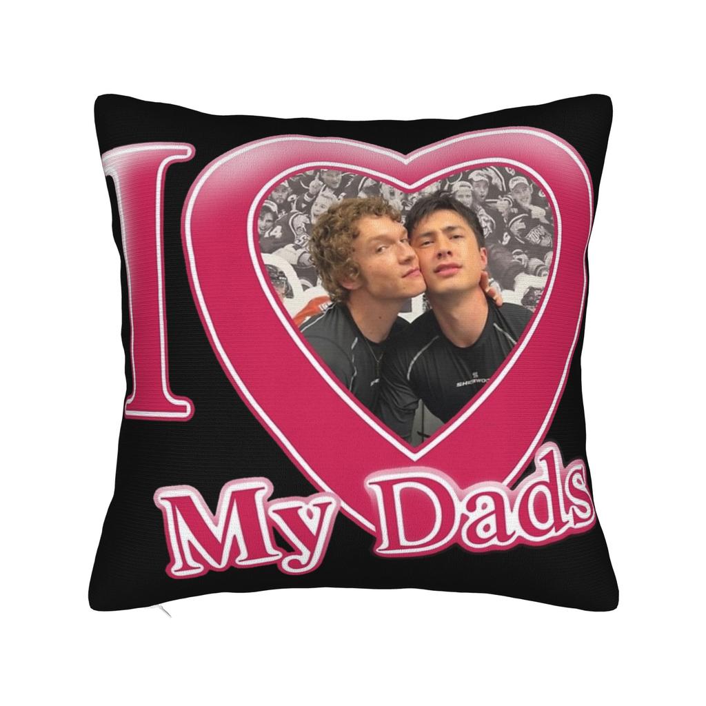 Heated Rivalry Pillow Cover Stuff Printing Cushion Cover Decoration Hollander And Ilya Rozanov Throw Pillow Case Multiple Sizes