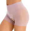 Женские трусики без вырезов, прозрачные трусы-боксеры, эластичные шорты, нижнее белье