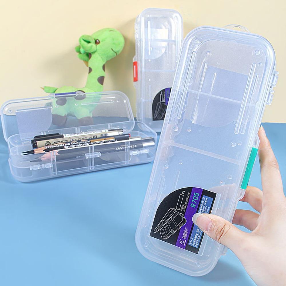 Пенал большой вместимости для хранения карандашей, канцелярский пенал, креативный пенал, школа