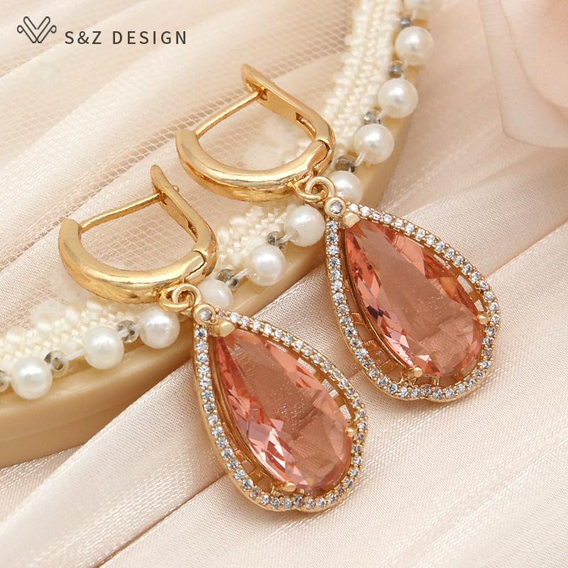 Модное элегантное ожерелье с подвеской из кубического циркония цвета шампанского для женщин, ювелирные изделия для свадебной вечеринки, модный изысканный подарок