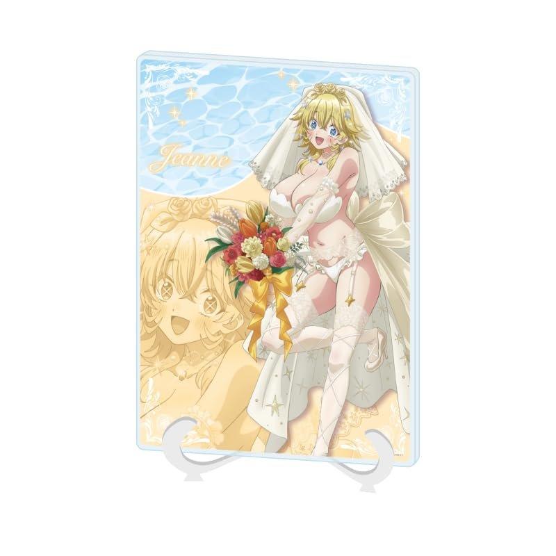 Jeanne Swimsuit Wedding Ver. A5 Acrylic Art Board - Kanan-sama wa Akumade Choroi 02 Draw Illustration