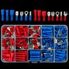 120Pcs Electrical Assorted Insulated Wire Cable Terminals Crimp Connectors Kit