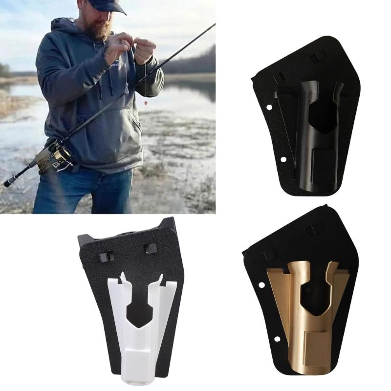 Держатель для удочки Вставляемый в поясной ремень Hip Holster для удочки Быстросъемный Вставной элемент для поясного ремня Портативные держатели для удочки