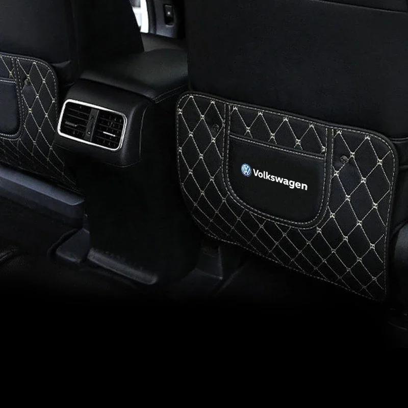 Valve Stems Caps Car Sticker For VW Volkswagen Jetta MK5 Golf 1Pcs Car Seat Backrest Protection Anti-kick Mat For Volkswagen Gol QE8